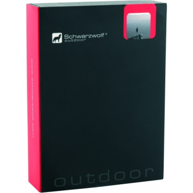 Logo trade promotional product photo of: Ecological lighter SANFORD Schwarzwolf